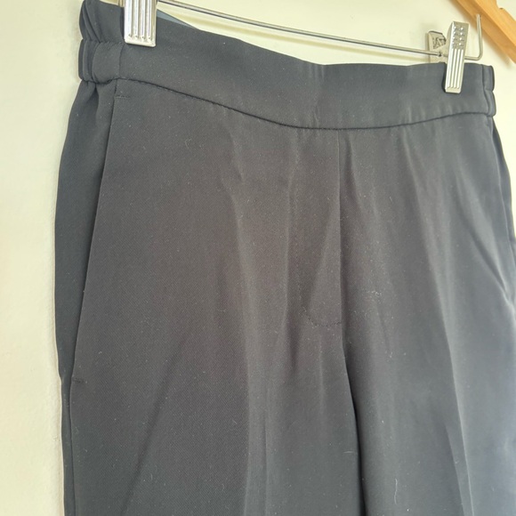 New with Tags J. Crew Jamie Wide Leg Elastic Waist Work Black Pants‎ 2 Petite - Picture 5 of 8
